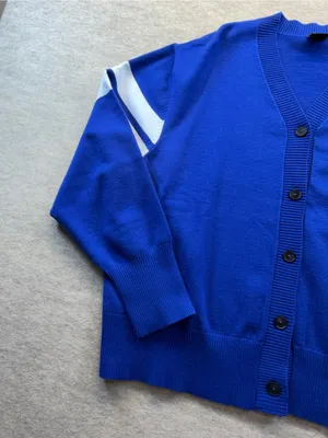Buffalo Bills Ultra Game NFL Cardigan Sweater Blue Red NWT Size XL thumbnail 4