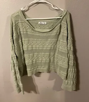 Sweater Hollister Knit Cropped thumbnail 1
