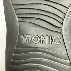Vionic Claire black leather mules slip on shoes‎ women's size 9 business casual thumbnail 8