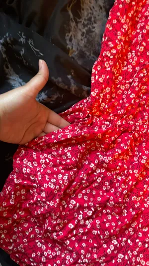 Old Navy Romper Floral Red thumbnail 3