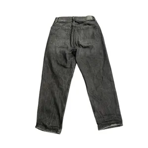 American Eagle Outfitters High Waisted Jeans 2 Short Relaxed Straight Leg Baggy thumbnail 2