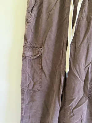 Aerie cargo jogger pants fall comfy loungewear thumbnail 5