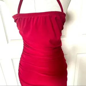 Fashion magazine red cocktail dress thumbnail 9