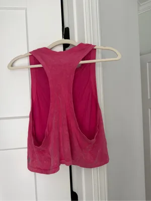 Free people pink movement sleeveless muscle tee thumbnail 3