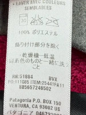 Patagonia Re-Tool Snap-T Fleece Rubellite Pink Women’s M thumbnail 8