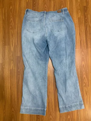 Judy Blue High Rise Wide Leg Light Wash Stretch Jeans Size 20W. thumbnail 3