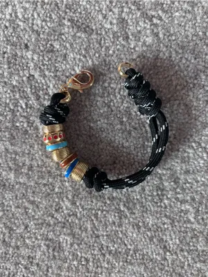 NWOT Roxanne Assoulin The Super Size Happy Cord Bracelet thumbnail 4