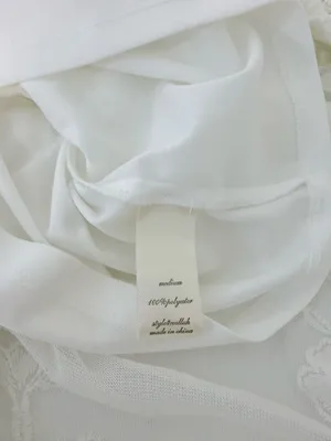 Altar’d State Nallah White Lace Maxi Dress V-neck Sheer thumbnail 11