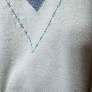 VTG 90s Native American Southwestern Granny Crewneck Sweatshirt M Tapestry Y2K thumbnail 6
