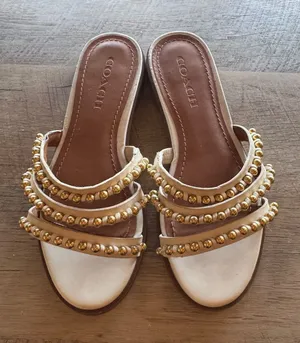 Coach Isa Studded Leather Slide Sandal (5B) thumbnail 1