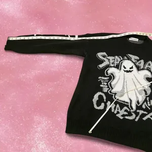 Source Unknown Halloween Ghost Sweater thumbnail 6