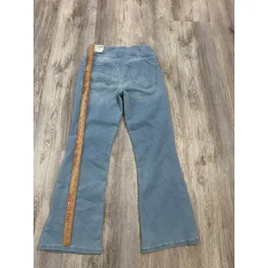 We The Free Free People In My Feelings Mid Rise Crop Boot Jeans Light Wash Small thumbnail 6