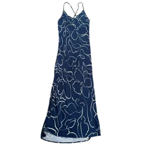 Madewell Layton Slip Dress in Blue, Size US 4​ thumbnail 4