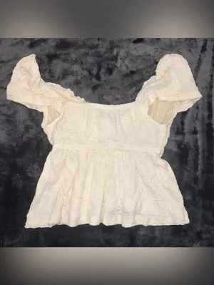 Princess Polly Kellan Cap Sleeve Top Cream Size 2 New with tag thumbnail 8