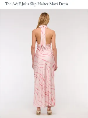Abercrombie Halter Maxi Dress thumbnail 2