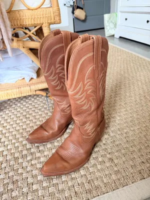 Tecovas Annie boot in caramel Brown Size 9 thumbnail 2