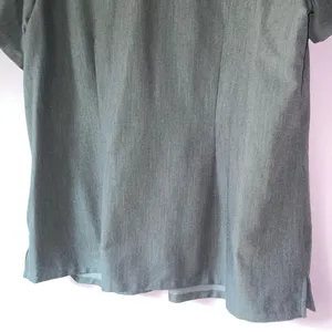 Figs 3X Gray V-Neck Shirt Short Sleeve Scrubs Lab Work Office thumbnail 7