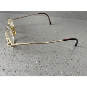 Boulevard Boutique Eyeglasses Frames ONLY B4152 44-20-135 Gold GD Round thumbnail 3