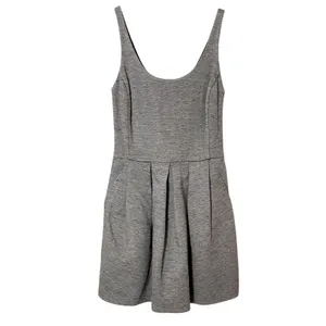 Wilfred Aritzia Grey Sleeveless Skater Mini Dress Womens 0 Babydoll Twee Fall thumbnail 2