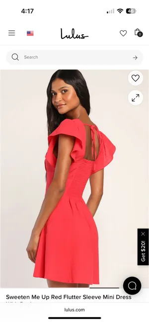 Lulus Dress Mini thumbnail 4