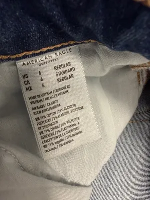 American Eagle Next Level Stretch Straight Leg Jeans Size 6 thumbnail 6