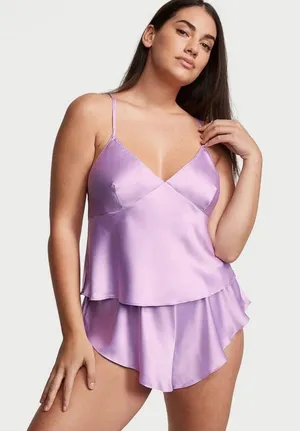 Victoria's Secret Silk PJ Set thumbnail 1
