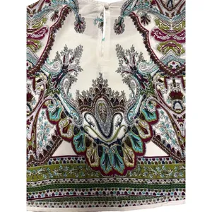 Akira Chicago black Label cropped lightweight multiprint‎ top sz S thumbnail 4