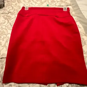 Candy apple red Arden B slimming pencil skirt. Like new! Nice, Flattering fit thumbnail 1