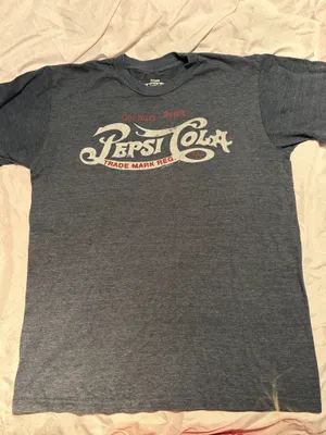 Pepsi cola blue tshirt  thumbnail 4