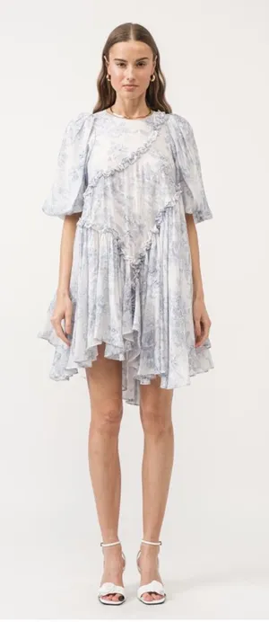 Coco McCall asymmetrical dress Blue Size M thumbnail 1