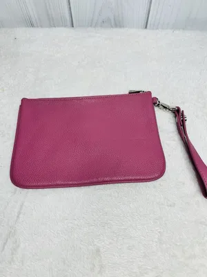 Jewell by Thirty One Dusty Pink Wristlet Purse Bag Clutch Zipper 9.5 x 6.5 thumbnail 4