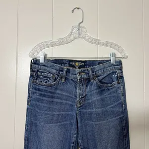 Lucky Brand Lisa Sweet N Low Bootcut Jeans Women’s Size 4/27 Blue Wash Denim thumbnail 3