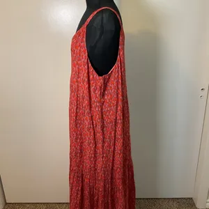 Joie Pink Tiered Maxi Sundress Women’s Size XXL Floral Resort Wear thumbnail 10