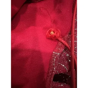 Jump Apparel Red Y2K Lurex Mini Dress 5/6 thumbnail 7