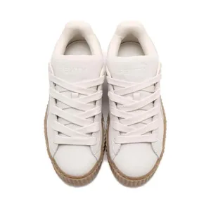 Puma Women's White‎ and Tan Sneakers thumbnail 4