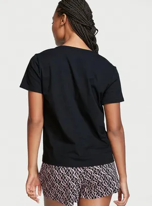 Victoria's Secret NWT Cotton Short Tee-pajamas size M thumbnail 2