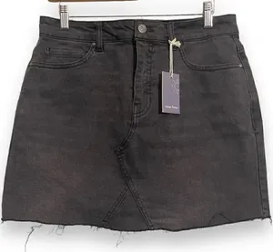 Indigo Rising Denim Skirt Gray Size M thumbnail 1