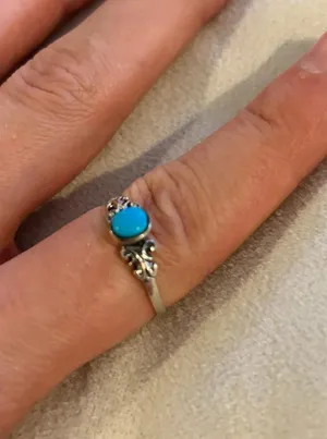 Ring 925 sterling silver ring size 8.25 lot d47 thumbnail 1