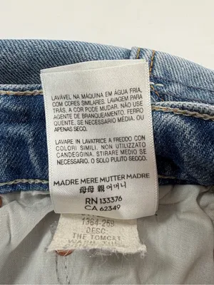 MOTHER The Tomcat Ankle Shred The Confession Jeans‎ 24 Distressed thumbnail 13