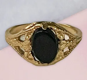 Vintage seta stamped ring thumbnail 3