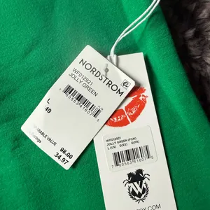 Wildfox Green Crewneck Sweater with Candy Cane Design thumbnail 4
