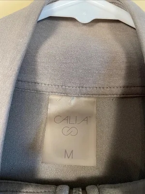 Calia Women's Gray Scuba Half-Zip Athleisure Hi-Low Mock Neck Sweatshirt thumbnail 8