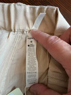 Halara High Waisted Wide Leg Casual Linen-Feel Pants, medium thumbnail 6