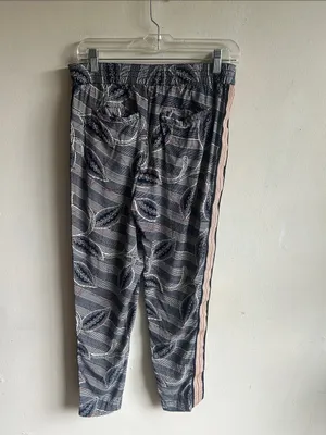 Anthropologie Heihei Lourinha Blue Jogger Pants Size Small thumbnail 11