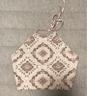 Forever 21 Patterned Halter Top thumbnail 3