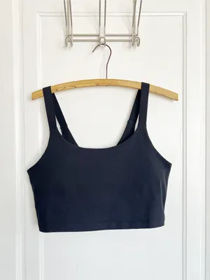 Offline by Aerie • The Hugger Longline Sports Bra black Recharge Least Support thumbnail 2