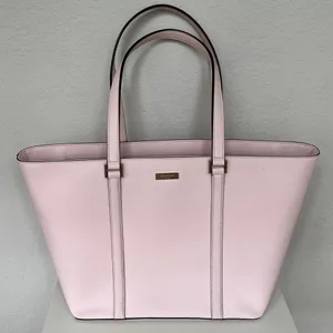Kate Spade Light Pastel Pink Tote Purse Bag thumbnail 1