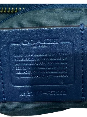 Coach Blake Nylon and leather carryall gunmetal thumbnail 2
