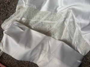 White Formal Dress Size L thumbnail 3