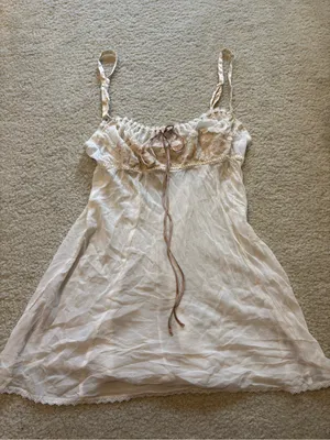 Victoria's Secret Vintage Silk Slip Dress thumbnail 1